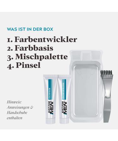 Just for Men Moustache and Beard Medium Brown Colour Eliminates Grey for a Thicker and Fuller Look M35 M35 - medium brown - Buy Online on SooperMarket.com