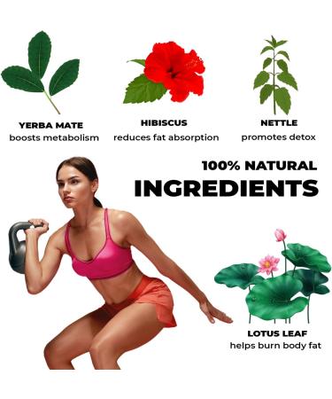 Teapro TrimTonic Workout Tea | Fitness & Detox Herbal Blend (30g) - Buy Online on SooperMarket.com