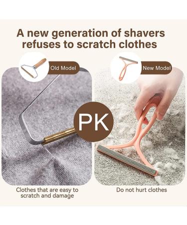 Pet Hair Remover Upunroot Pro - Fabric Shaver & Lint Cleaner for Rugs, Couch, & Pet Towers - Pink & Wood - Buy Online on SooperMarket.com