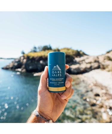 Oars + Alps Aluminum Free Deodorant for Men and Women Dermatologist Tested and Made with Clean Ingredients California Coast 3 Pack 2.6 Oz Each 3ct - California Coast 2.6 Ounce (Pack of 3) - Buy Online on SooperMarket.com