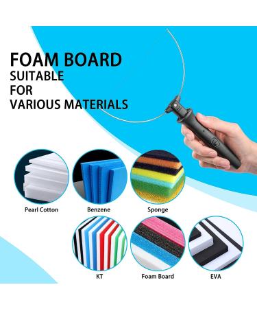 Aolloa 4 in 1 Hot Foam Cutter Set with Digital Voltage Controller | Electric Cutting Machine Pen Kit for Polyethylene Styrofoam Carving - Buy Online on SooperMarket.com