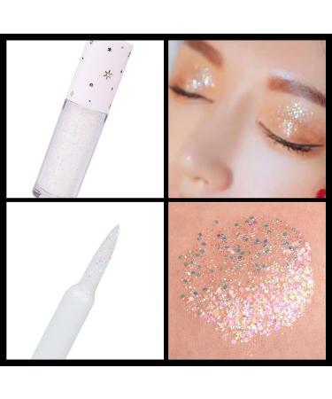 wiwoseo Liquid Eyeshadow Glitter Korean Makeup Diamond Highly Pigmented Eyeshadows Japanese Natural Korean Eye Glitter Shining Eyeshadow Long Lasting Eyeshadow Cosplay Makeup (Galaxy) A-Galaxy - Buy Online on SooperMarket.com