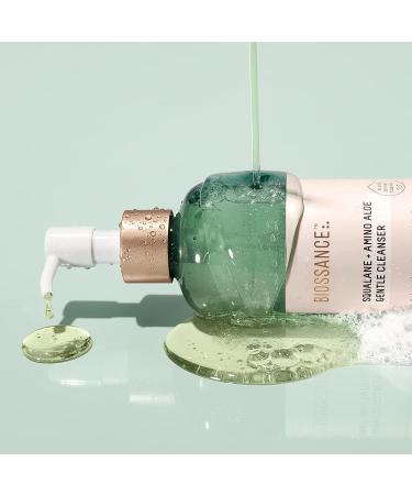 Biossance Squalane + Amino Aloe Gentle Cleanser - Foaming Gel Face Wash (6.76 fl oz) - Buy Online on SooperMarket.com