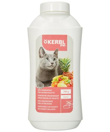 Kerbl 82674 Deodorant concentrate for cat litter tray Tropical 700g
