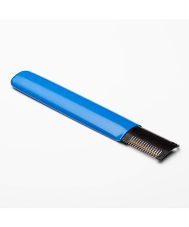 Mikki Dog Puppy Grooming Stripping Knife - Handheld Stripping Blade Tool for Coarse Hair Coats Blue for Coarse Coats