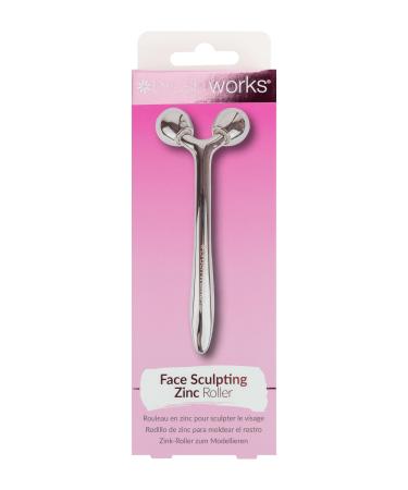 Brushworks Face Sculpting Zinc Roller One Size Pink