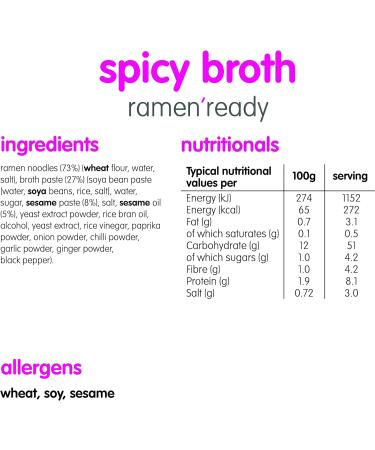 itsu ramen ready spicy broth - ribbon tied ramen noodles multipack with spicy broth (6 Pack x 86g) - Buy Online on SooperMarket.com