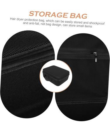 Baluue 2 Pcs Hair Dryer Storage Bag Hair Dryer Hard Case Travel Hair Dryer Travel Case Carrying Black Eva - Buy Online on SooperMarket.com