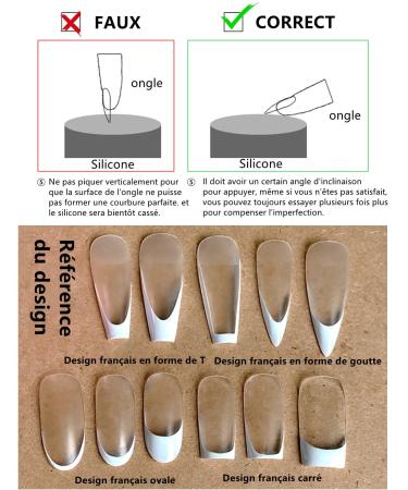 Norhogo Nail Art Stamper & Scraper Set - 2PCs Silicon Nail Stamp for DIY Manicure French Nails and UV Gel/Acrylic Designs - Buy Online on SooperMarket.com