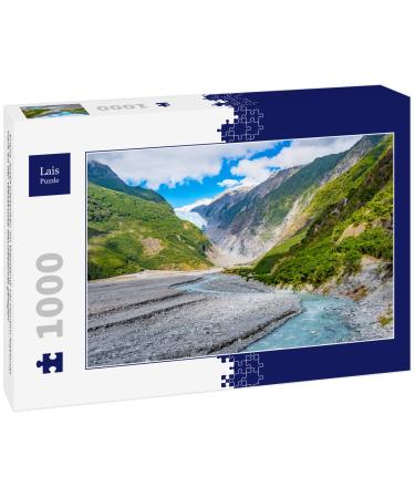 Lais Puzzle Franz Josef Glacier located in the Westland Tai Poutini National Park on the West Coast of New Zealand 1000 pieces