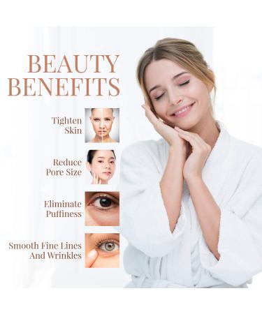 Stainless Steel Ice Roller Massager for Face, Neck & Eyes | Green Globes for Face | Dark Circles, Puffiness, Wrinkles, Collagen Boost - Innovative Skin Care Tool - Buy Online on SooperMarket.com