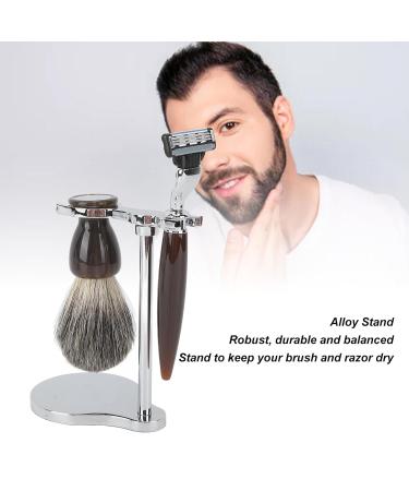 Premium Vintage Razor Set for Men | Complete Wet Shaving Care with Safety Razor Beard Brush Soap and Stand - International Shipping - Buy Online on SooperMarket.com