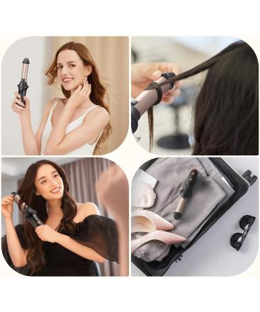 Bestauty Small Cordless Curling Iron 1 Inch - Mini 2 in 1 Hair Curler & Straightener Rechargeable Wireless Travel Tool for Short Hair (Black - Buy Online on SooperMarket.com