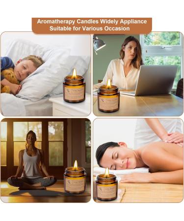 Fragrance Candle Gift Set for Women - 3 Aromatherapy Scents | Soy Wax Candles for Stress Relief & Special Occasions - Perfect for Mother Christmas Birthdays & Valentine's Day - Buy Online on SooperMarket.com