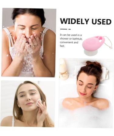 Angoily Makeup Brush Cleansing & Exfoliating Facial Wash Brush | Manual Silicone Scrubber for Women - Best for Face Care - Buy Online on SooperMarket.com
