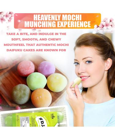 Fusion Select Japanese Strawberry Daifuku Mochi Sampler - 3 Pack - Buy Online on SooperMarket.com