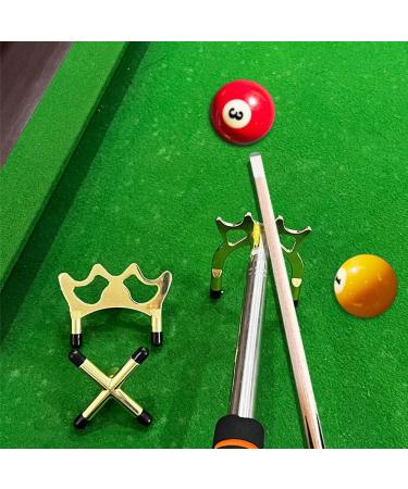 Retractable Billiard Bridge Stick with Removable Head Set & Cue Tips Cover - Pool Table Accessory for Game Competition (1 Set) - Buy Online on SooperMarket.com
