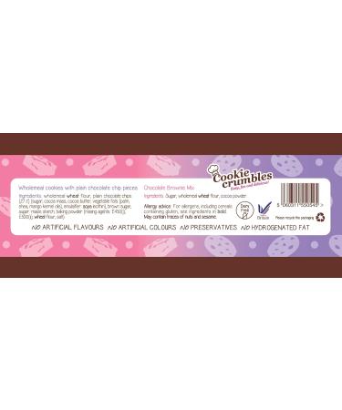 Ultimate Chocolate Baking Kit - Chewy Cookie & Wholesome Brownie with Wooden Spoon | Ideal Gift for Chocolate Lovers - 358g - Buy Online on SooperMarket.com