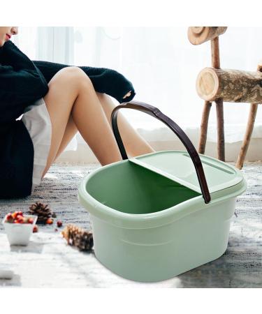 Folpus Foot Soaking Bath Basin Foot Bath Soak Tub Foot Bath Bucket Foot Bath SPA Soak Tub for Camping Green - Buy Online on SooperMarket.com