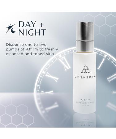 COSMEDIX Affirm Antioxidant Firming Serum - Best Anti-Aging Skincare 1 fl. oz - International Shipping Available - Buy Online on SooperMarket.com