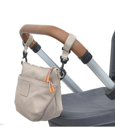 L SSIG Baby Stroller Organizer Shoulder Bag | GRE Buggy Bum Bag - Humus Brown | International Shipping Available - Buy Online on SooperMarket.com