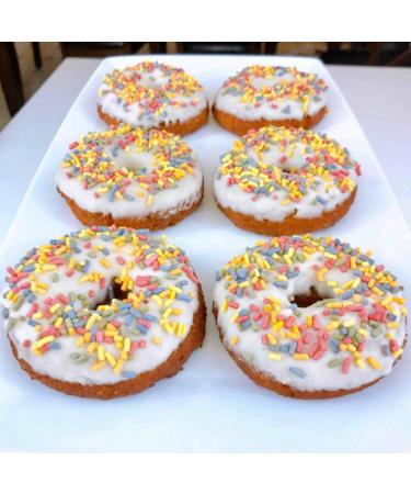 Keto Sprinkles 6 oz. - Dye-Free, Non-GMO, Vegan, Gluten-Free, All-Natural Sugar-Free Sprinkles - 1g Net Carb (Rainbow) - Larger Value Size - Buy Online on SooperMarket.com
