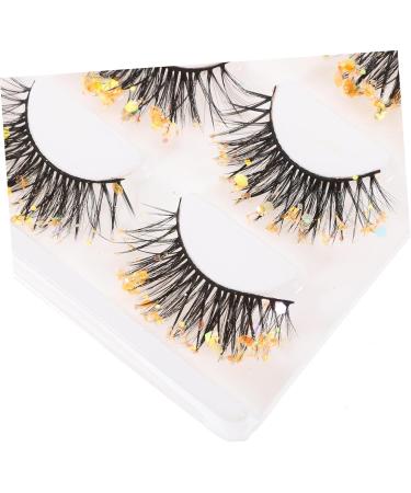 BELLIFFY 3 Pairs Fluffy False Eyelashes Fake Lashes Natural False Eyelashes Makeup Accessories Fake Eyelashes Extensions Short False Eyelashes Fake Eyelashes Individual False Lashes 4x1.2cm As Shown 1 - Buy Online on SooperMarket.com