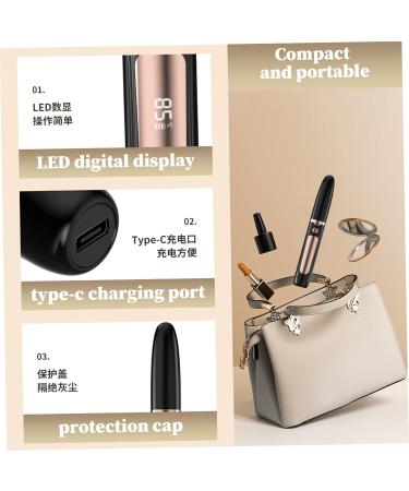 Heated Eyelash Curler 4 Heating Levels Electric Eyelash Curler Eyelash Curlers with Comb and LED Display USB Rechargeable 5 Min Auto Off Lash Curler Gifts for Her Lash Curler - Buy Online on SooperMarket.com