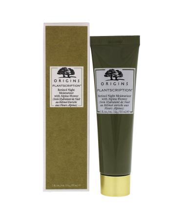 Origins Plantscription Retinol Night Moisturizer With Alpine Flower Unisex Moisturizer 1 oz