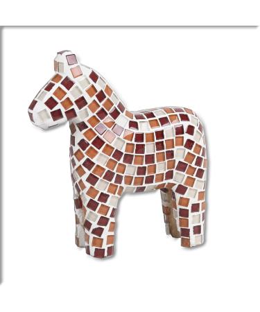 Crystal Glass Mosaic Tiles 225 Pieces Pack - DIY Home Decoration Supplies - 1x1 cm Square Tiles - Full Color Mix - Buy Online on SooperMarket.com