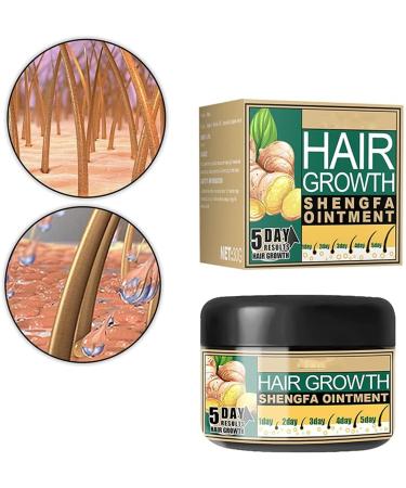 Endxedio Natural Ginger Serum Hair Growth Cream - Boost Moisturizing & Stimulate Hair Follicles for Unisex Hair Loss Treatment (2PCs) - Buy Online on SooperMarket.com