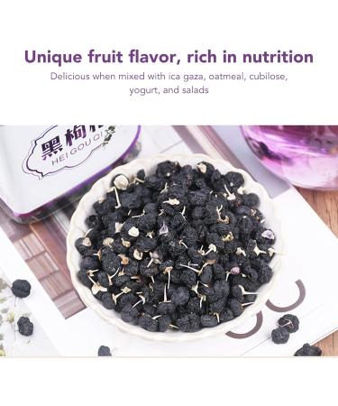 130g Black Wolfberry Tea Organic Natural Wild Black Goji Herbal Tea Canned Wolfberry Health Tea Natural Healthy Chinese Tea - Buy Online on SooperMarket.com