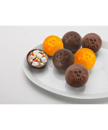 Mobi Hot Chocolate Cocoa Bombs Silicone Mold Skull for Making 3 "Bombs"  - Buy Online on SooperMarket.com