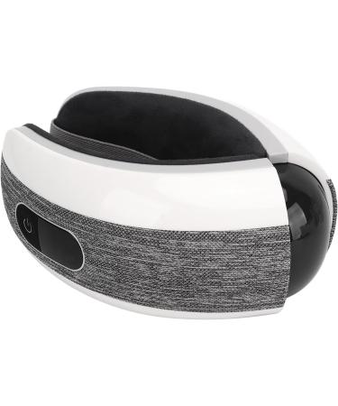 Rechargeable Eye Massage Device - Warmth Vibration & Compression - Bluetooth Mask for Eye Circles & Dry Eyes - 4 Modes - Buy Online on SooperMarket.com