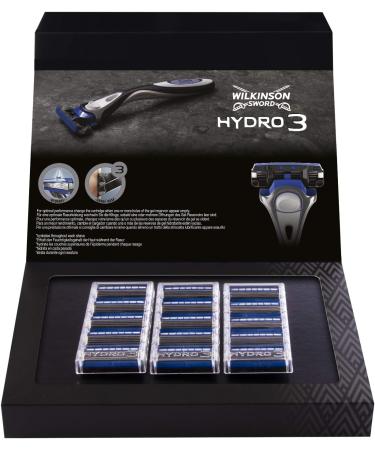 Wilkinson Sword Hydro 3 Men's Razor Blades 15 Pieces - Buy Online on SooperMarket.com