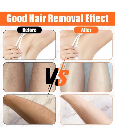 400Pcs Wax Strips Paper Eyebrow Wax Strip Paper Leg Wax Strips Paper Non Woven Wax Strips Facial and Body Hair Removal Waxing Strips Epilating Wax Strip Paper for Bikini Arms Legs Underarm Hair - Buy Online on SooperMarket.com