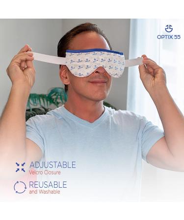 Moist Heat Eye Mask for Dry Eyes - Microwave Activated Warm Compress - Buy Online on SooperMarket.com