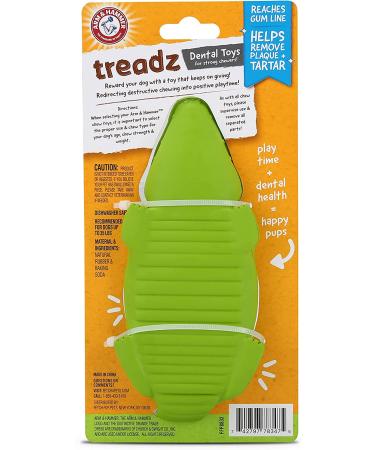 Arm & Hammer Treadz Gator Dental Toy for Strong Chewers - Large Size - Buy Online on SooperMarket.com