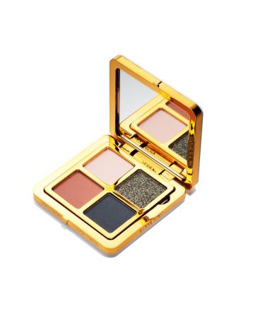 Trish McEvoy Gorgeous Eye Quad Includes Classic Eye Shadows in Shell and Desire Starry Eye Shadow in Mystique and Eye Definer in Smoke 1 Count