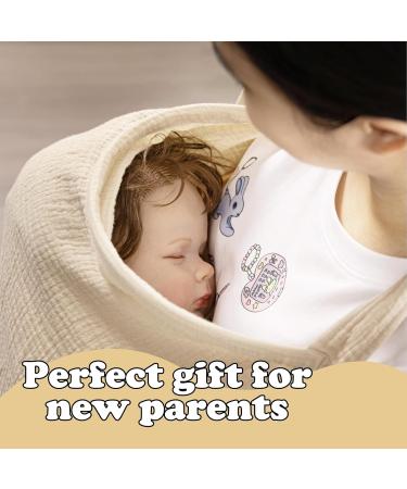 Still Towel: Soft & Breathable Breastfeeding Cover Scarf | Multi-Purpose Privacy Screen & Snacking Apron (Khaki) - Buy Online on SooperMarket.com