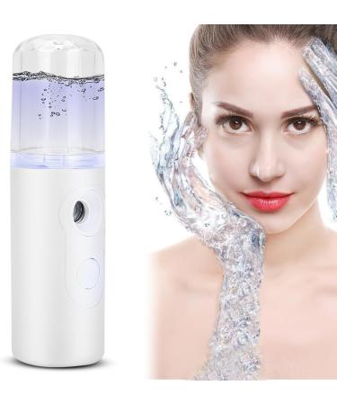 Portable USB Humidifier for Face Whitening Skin Convenient Mist Facial Mist Sprayer Mini Facial Steamer for Face and Hands - Buy Online on SooperMarket.com