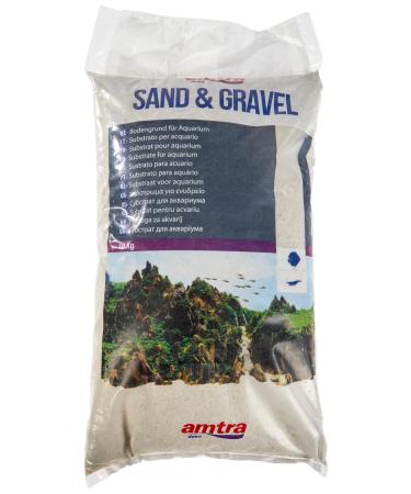 Amtra WHITE QUARTZ Fine White Quartz Sand for Aquarium Grain 0.1-0.7 mm Quantity 10 kg Quartz White 10kg