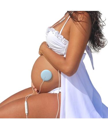Baby Bump Headphone Pregnancy Belly Speaker - Blue | Mosalogic Pregnancy Gift for Mom to Be - Buy Online on SooperMarket.com