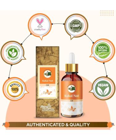 Crysalis Kukui Nut (Aleurites Moluccanus) |100% Pure & Natural Undiluted Carrier Oil Organic Standard/Cold Pressed Oil For Glowing Skin Healthy Hair Nourished Face Moisturized (15ml) 15 ml (Pack of 1) - Buy Online on SooperMarket.com