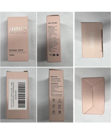 AILLSA White Gel Nail Polish 15 ML - Long Lasting UV Gel Varnish for DIY Manicure at Home - Buy Online on SooperMarket.com