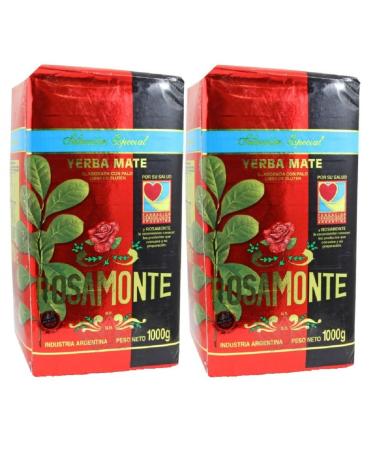 Yerba Mate Rosamonte Special Selection 2 Pack (4.4lbs - 2 Kilos)