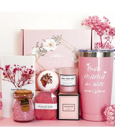 Bokalaka birthday present for mom cup mother's day gift mother gift mom gifts best mom in the world -20oz stainless steel coffee mug gift box Mama1 gift box