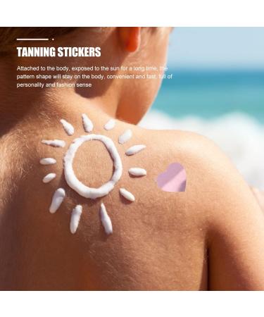OSALADI 500pcs Tanning Stickers Small Heart Shaped Labels Red Heart Sticker Heart Label Stickers for Tanning Sticker Labels Sun Tan Heart Stickers Tanning Bed Hearts Seal Envelope Pvc Pink - Buy Online on SooperMarket.com