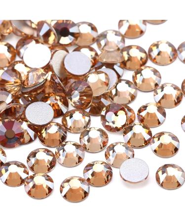 Yhmq 2160PCS Rhinestones & Nail Crystals - SS20 Gold Shadow (4.6mm & 4.8mm) for Stunning Nail Art - Buy Online on SooperMarket.com