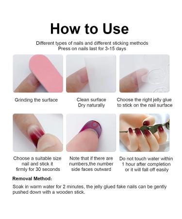 GORS Long Black Press on Nails - Colorful Coffin Fake Nails with Graffiti Note Designs | Full Cover False Nails for Women - Buy Online on SooperMarket.com